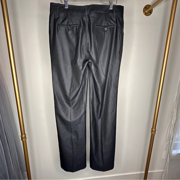 Zara Limited Edition Wool Silk Blend Trouser Dress Pants 8 M - Picture 3 of 9